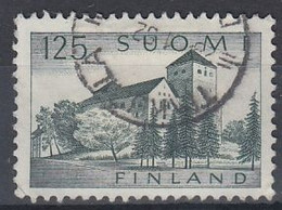 FINLAND 533,used,falc Hinged - Châteaux