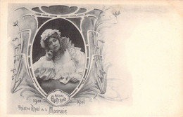 THEATRE ROYAL DE LA MONNAIE - Mme GOTTRAND - Carte Postale Ancienne - Theatre