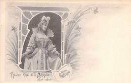 THEATRE ROYAL DE LA MONNAIE - Mme GOTTRAND - Carte Postale Ancienne - Theater