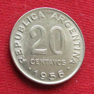 Argentina 20 Centavos 1956 KM# 52  *VT Argentine Argentinie - Argentine