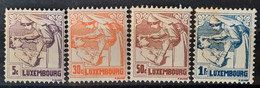 Luxembourg 1925 N°160/63 **TB - Other & Unclassified