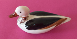 Canard De Vitrine En Porcelaine Longueur 11.5 Cm - Other & Unclassified