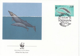 FDC FAROE ISLANDS 203,WWF 5 - Dauphins