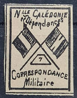 NOUVELLE CALÉDONIE 1893 - MLH - YT 4 - Franchise Militaire - Ongebruikt