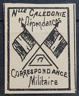 NOUVELLE CALÉDONIE 1893 - MLH - YT 4 - Franchise Militaire - Ungebraucht