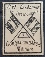 NOUVELLE CALÉDONIE 1893 - MLH - YT 4 - Franchise Militaire - Neufs