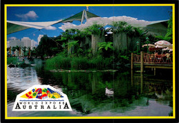 (4 Oø 20) Australia - QLD - Brisbane - World Expo 88 (Lagoon & New Zealand Kauri Forest) - Brisbane