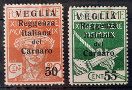 Italie Arbe&Veglia 1920 Timbre Pour Lettre Par Express  N°3/4  * TB Cote 350€ - Arbe & Veglia