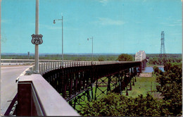 Nebraska Omaha The South Omaha Toll Free Bridge Spanning The Missouri River To Iowa - Omaha