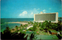 Puerto Rico San Juan View Of The Caribe Hilton Hotel 1963 - Puerto Rico