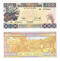 Guinea 100 Francs 2015 UNC - Guinea
