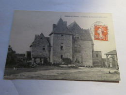 MIREBEAU, VIENNE, LE CHATEAU DE ROCHEFORT, CPA - Mirebeau