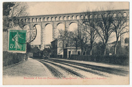 CPA - ROQUEFAVOUR (B Du R) - La Gare Et L'Aqueduc - Roquefavour