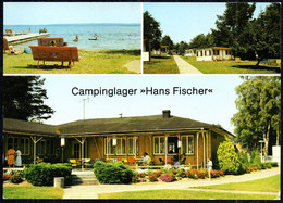 G1723 - TOP Plau - Campingplatz Hans Fischer - Bild Und Heimat Reichenbach - Plau