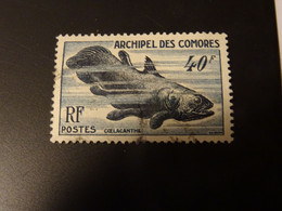 COLONIE  COMORES 1954 - Oblitérés