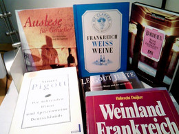 Konvolut: 6 Diverse Bände Alles über Wein. Wissenswertes Und Nützliches /Lexikas. - Food & Drinks