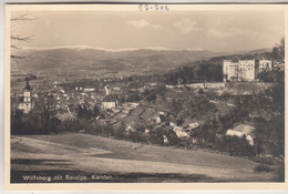 C5103) WOLFSBERG Mit SAUALPE - Kärnten - Häuser Schloss - Berge ZENSUR 1937 - Wolfsberg