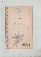 Delair 1951 Menu Volaille Truffée - Menus