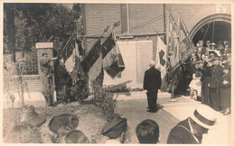 Belgique - Marchienne Au Pont - 12 Août 1945 - Commémoration - Drapeau - Soldat - Carte Postale Ancienne - Charleroi