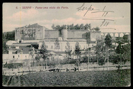 SERPA - Panorama Visto Do Forte. ( Ed. De  F. M. Monteiro Junior Nº 6)  Carte Postale - Beja