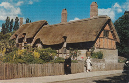 CARTOLINA  STRATFORD UPON AVON,ANNE HATHAWAY'S COTTAGE,SHOTTERY,VIAGGIATA 1971 - Stratford Upon Avon