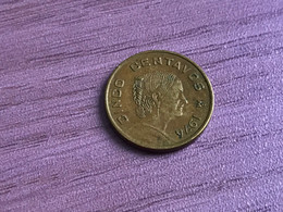 Münze Münzen Umlaufmünze Mexiko 5 Centavos 1974 - Mexico