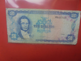 JAMAIQUE 10$ 1981 Circuler (B.29) - Giamaica