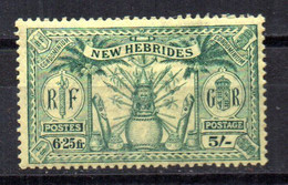 Sello Nº 57 New Hebrides - Nuevos