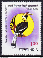 India 1983 100th Anniversary Bombay Natural History Society 1r. MNH As Per Scan - Pellicani