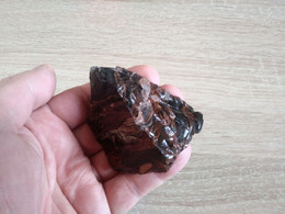 Obsidienne Acajou Brute, Pierres Naturelles, Pierres Précieuses, Pierres De Guérison, Chakra 82gr - Minéraux