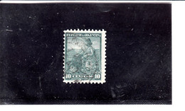 ARGENTINA  1899-1903 - Yvert 117° - Simboli - Used Stamps