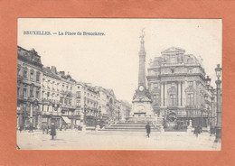 BRUXELLES - PLACE DE BROUCKERE - PRECURSEUR NEUVE - Places, Squares
