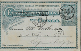 CONGO BELGE - ENTIER POSTAL OBL USED - Lettres & Documents