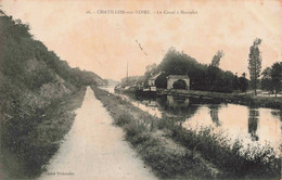 45 - CHATILLON SUR LOIRE - S10860 - Le Canal à Mantelot - Péniche - L1 - Chatillon Sur Loire