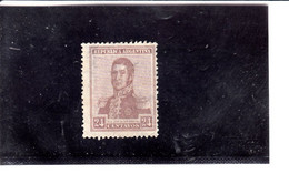 ARGENTINA  1918-9 - Yvert   237° -  San Martin - Used Stamps