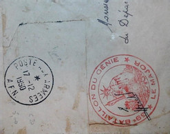 O 13   Lettre Ou Carte Postale En Fm  Fragment - Guerra D'Algeria