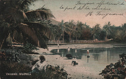 Tahiti - Vaihere Moorea - F Homes - Colorisée - Carte Postale Ancienne - - Tahiti