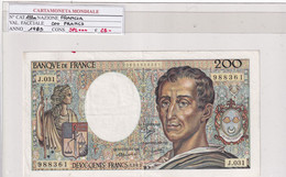 FRANCIA  200 FRANCS 1985  P155A - 200 F 1981-1994 ''Montesquieu''