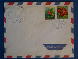 BO14 NOUV. CALEDONIE BELLE  LETTRE  1958 NOUMEA    +AFFRANCH. PLAISANT++ + - Covers & Documents