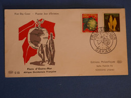 BO14  AOF BELLE  LETTRE FDC  1959 DAKAR    +AFFRANCH. PLAISANT++ + - Lettres & Documents