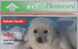 TARJETA DE REINO UNIDO DE UNA FOCA (SEAL)  NUEVA-MINT - Other & Unclassified