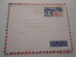 Nouvelle-caledonie, Lettre De Noumea 1969 Pour La Mede - Briefe U. Dokumente