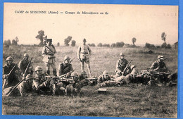 02 - Aisne - Sissonne - Groupe De Mitrailleurs Au Tir (N12008) - Sissonne