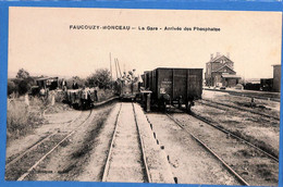 02 - Aisne - Faucouzy Monceau - La Gare - Arrivee Des Phosphatee (N12013) - Autres & Non Classés