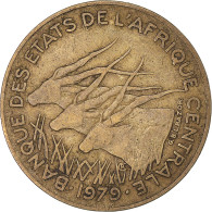 Monnaie, États De L'Afrique Centrale, 10 Francs, 1979 - Zentralafrik. Republik