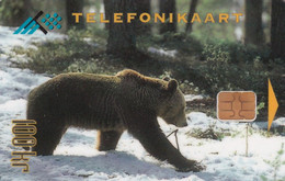 TARJETA DE ESTONIA DE UN OSO PARDO DE TIRADA 25000 (BEAR) - Otros & Sin Clasificación