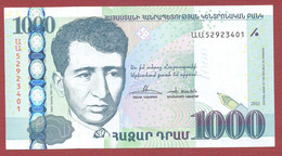 Armenia 1000 DRAM 2011 UNC - Armenia