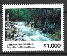 #75225 ARGENTINE,ARGENTINA 2023 NATURE NAT PARKS "WORLD END" FIRELAND DEFINITIVES NEW HIGH VALUE1000 $ MNH - Neufs