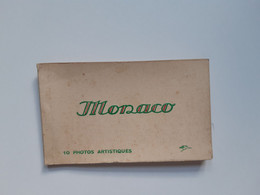 Carnet De 10 Cartes De La Principauté De Monaco Monte Carlo Complet - Colecciones & Lotes
