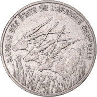 Monnaie, États De L'Afrique Centrale, 100 Francs, 1996 - República Centroafricana